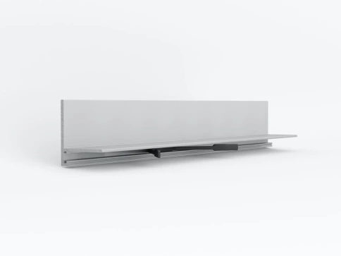 Микроплинтус LACONISTIQ Micro-L угловой Серебристый анодированный  фото 1